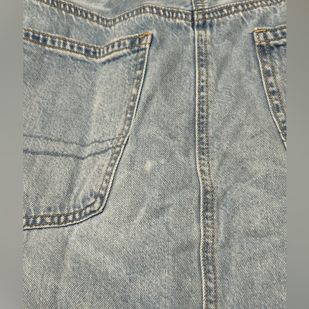 American Eagle Low Rise Maxi Denim Skirt - Picture 7 of 9